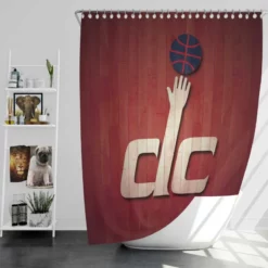 Professional NBA Club Washington Wizards Shower Curtain