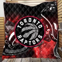 Professional NBA Toronto Raptors Quilt Blanket