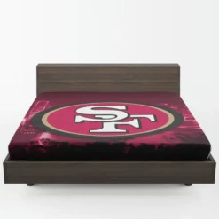 Professional NFL Club San Francisco 49ers Fitted Sheet 1