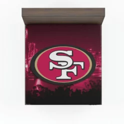 Professional NFL Club San Francisco 49ers Fitted Sheet