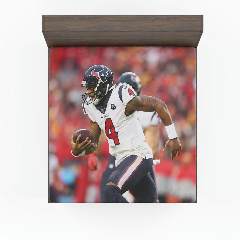 Professional NFL Player Deshaun Watson Fitted Sheet