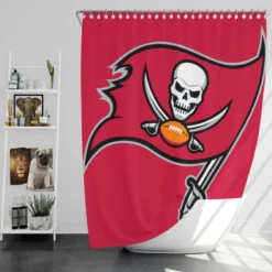 Professional NFL Tampa Bay Buccaneers Shower Curtain