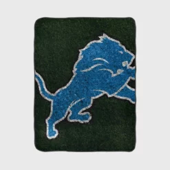 Professional NFL Team Detroit Lions Fleece Blanket 1