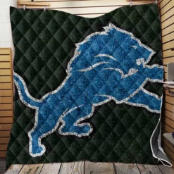Professional NFL Team Detroit Lions Quilt Blanket