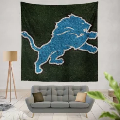 Professional NFL Team Detroit Lions Tapestry