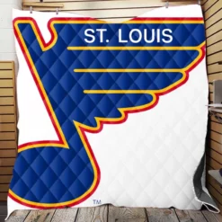 Professional NHL Hockey Club St louis Blues Quilt Blanket