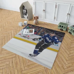 Professional NHL Hockey Player Steven Stamkos Rug 1