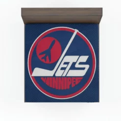 Professional NHL Hockey Player Winnipeg Jets Fitted Sheet
