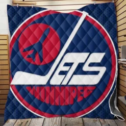 Professional NHL Hockey Player Winnipeg Jets Quilt Blanket