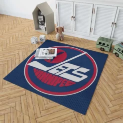 Professional NHL Hockey Player Winnipeg Jets Rug 1