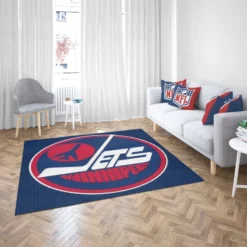 Professional NHL Hockey Player Winnipeg Jets Rug 2