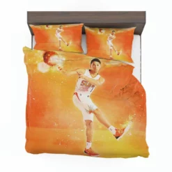 Professional Phoenix Suns Player Devin Booker Bedding Set 1