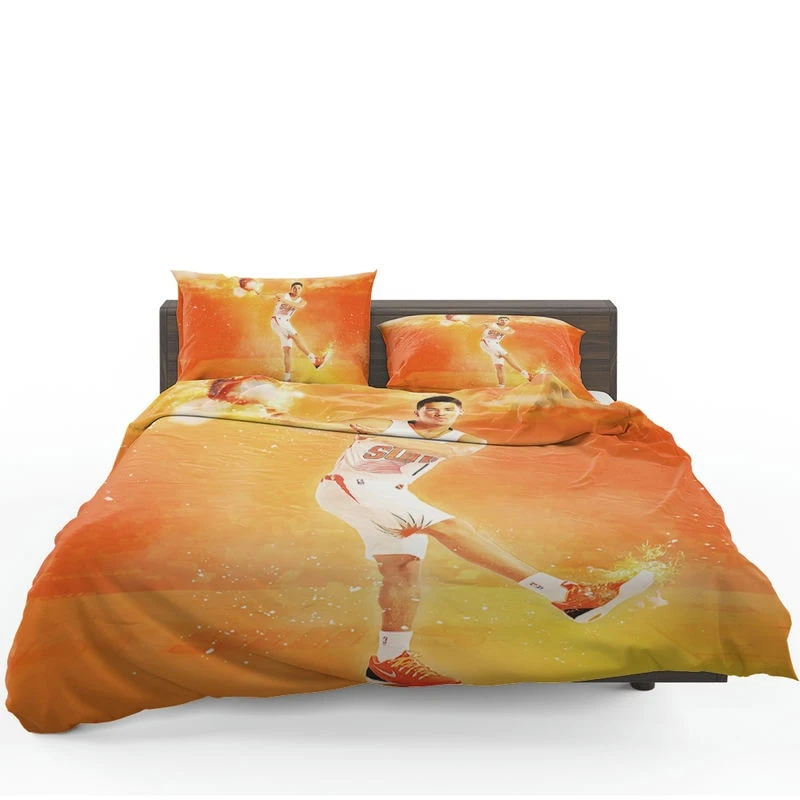 Professional Phoenix Suns Player Devin Booker Bedding Set