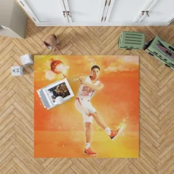 Professional Phoenix Suns Player Devin Booker Rug