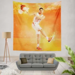 Professional Phoenix Suns Player Devin Booker Tapestry