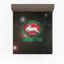 Professional Rugby Club South Sydney Rabbitohs Fitted Sheet
