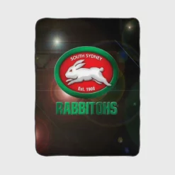 Professional Rugby Club South Sydney Rabbitohs Fleece Blanket 1