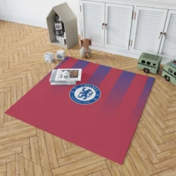 Professional Soccer Club Chelsea FC Rug 1