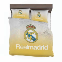 Professional Soccer Club Real Madrid Logo Bedding Set 1