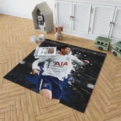 Professional Soccer Player Son Heung Min Rug 1