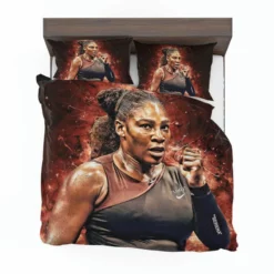 Professional Tennis Player Serena Williams Bedding Set 1