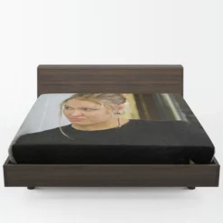 Professional Wrestler Ronda Rousey Fitted Sheet 1