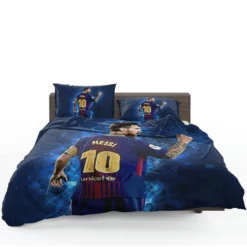 Promising Barca Footballer Player Lionel Messi Bedding Set