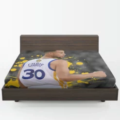 Promising NBA Stephen Curry Fitted Sheet 1