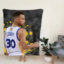 Promising NBA Stephen Curry Fleece Blanket