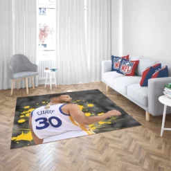 Promising NBA Stephen Curry Rug 2