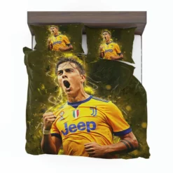 Prompt Juve Footballer Player Paulo Dybala Bedding Set 1