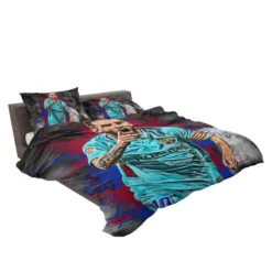 Proud Football Player Lionel Messi Bedding Set 2