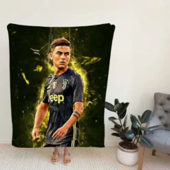 Quick Juve sports Player Paulo Dybala Fleece Blanket