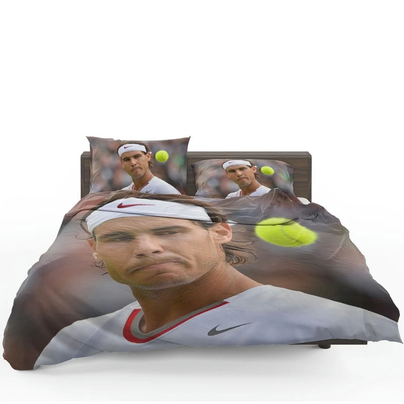 Rafael Nadal Inspirational Tennis Player Bedding Set