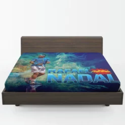 Rafael Nadal Outstanding Tennis Fitted Sheet 1