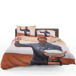 Rafael Nadal Spanish Professional Tennis Player Bedding Set