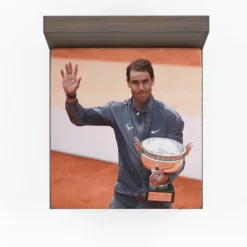 Rafael Nadal Spanish Professional Tennis Player Fitted Sheet