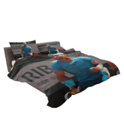 Rafael Nadal encouraging Tennis Bedding Set 2