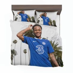 Raheem Sterling Extraordinary Chelsea Football Bedding Set 1