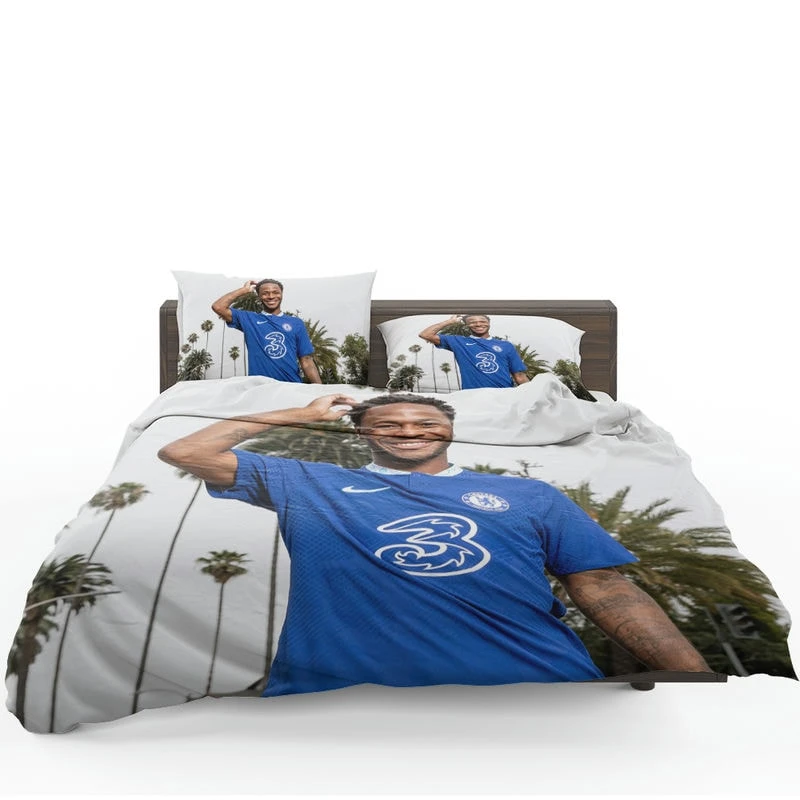 Raheem Sterling Extraordinary Chelsea Football Bedding Set