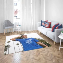 Raheem Sterling Extraordinary Chelsea Football Rug 2