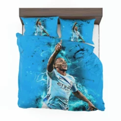 Raheem Sterling Passionate Football Bedding Set 1