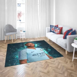 Raheem Sterling Popular Football Rug 2