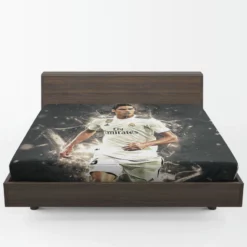 Raphael Varane Popular Soccer Player Fitted Sheet 1