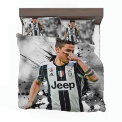 Ready Juve Footballer Player Paulo Dybala Bedding Set 1