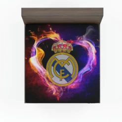 Real Madrid 5D Diamond Painting Logo Fitted Sheet