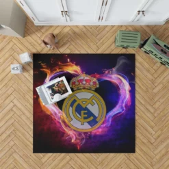 Real Madrid 5D Diamond Painting Logo Rug