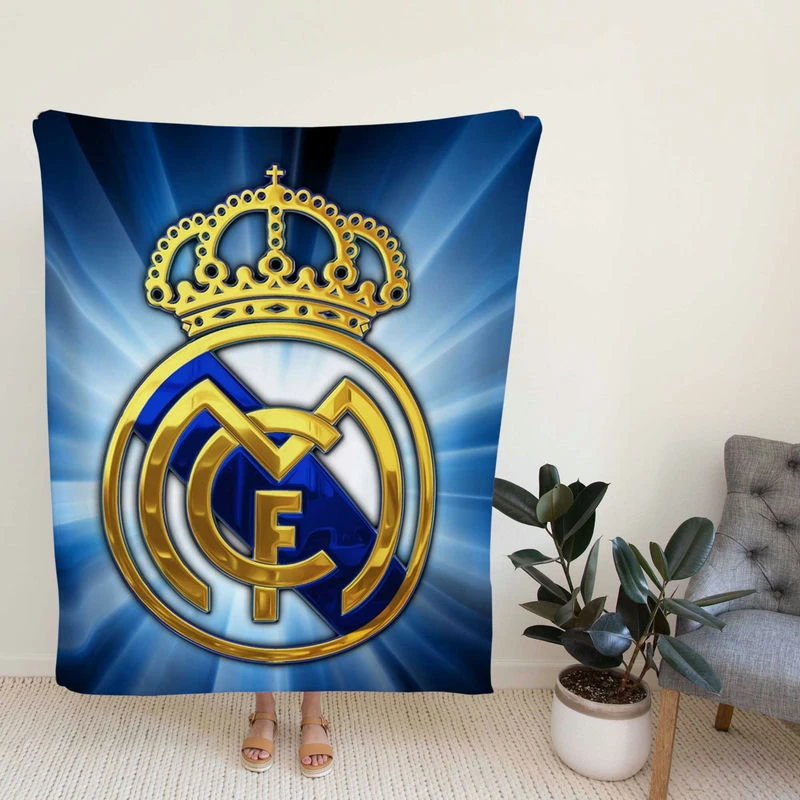 Real Madrid CF Club Fleece Blanket