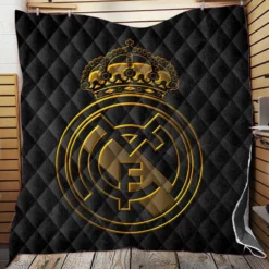Real Madrid CF Copa del Rey Soccer Club Quilt Blanket