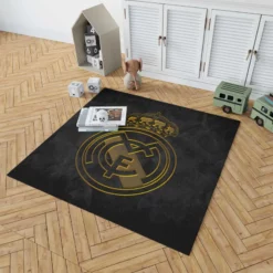 Real Madrid CF Copa del Rey Soccer Club Rug 1